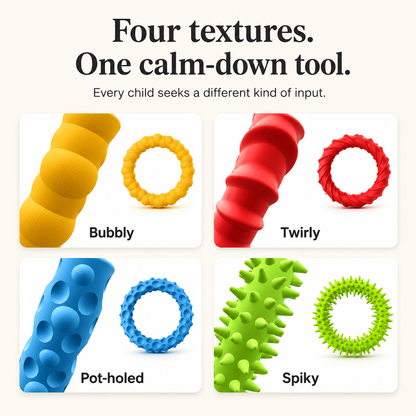 HushPlay Rings (4pc)