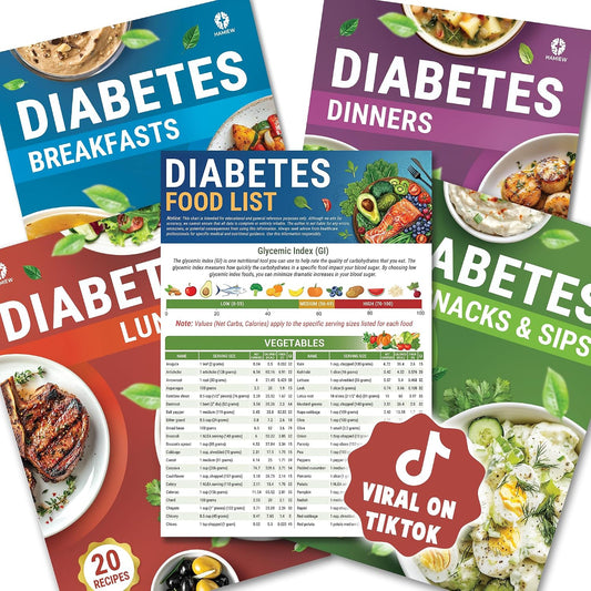 Complete Diabetes 150+ Cookbook & Food Guide