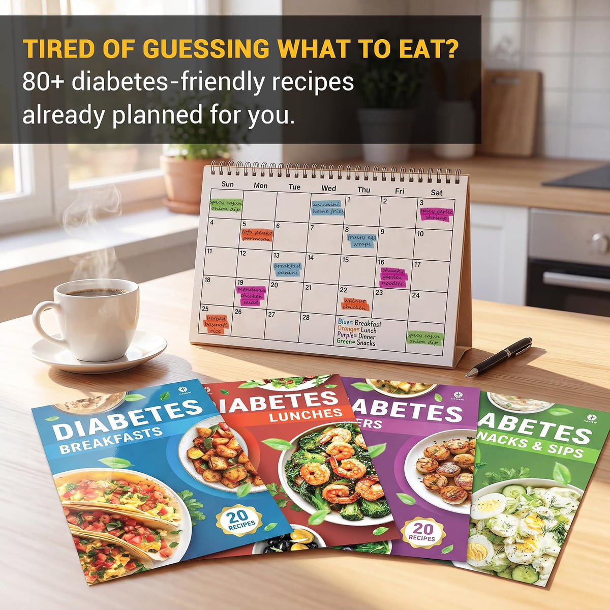 Complete Diabetes 150+ Cookbook & Food Guide